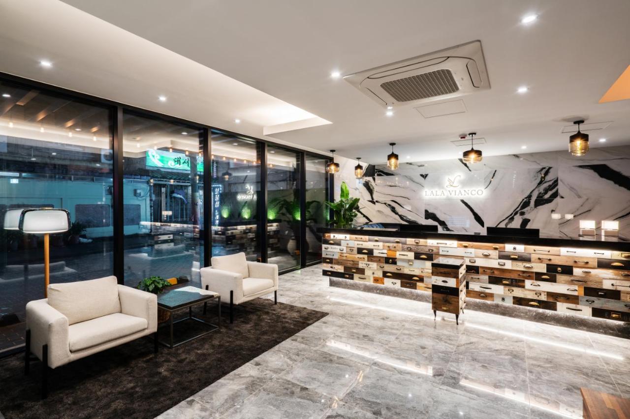 Lala Vianco Business Hotel Пусан Экстерьер фото